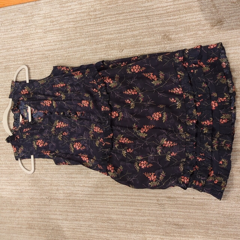 Rebecca Taylor silk floral print dress, great condition no flaws